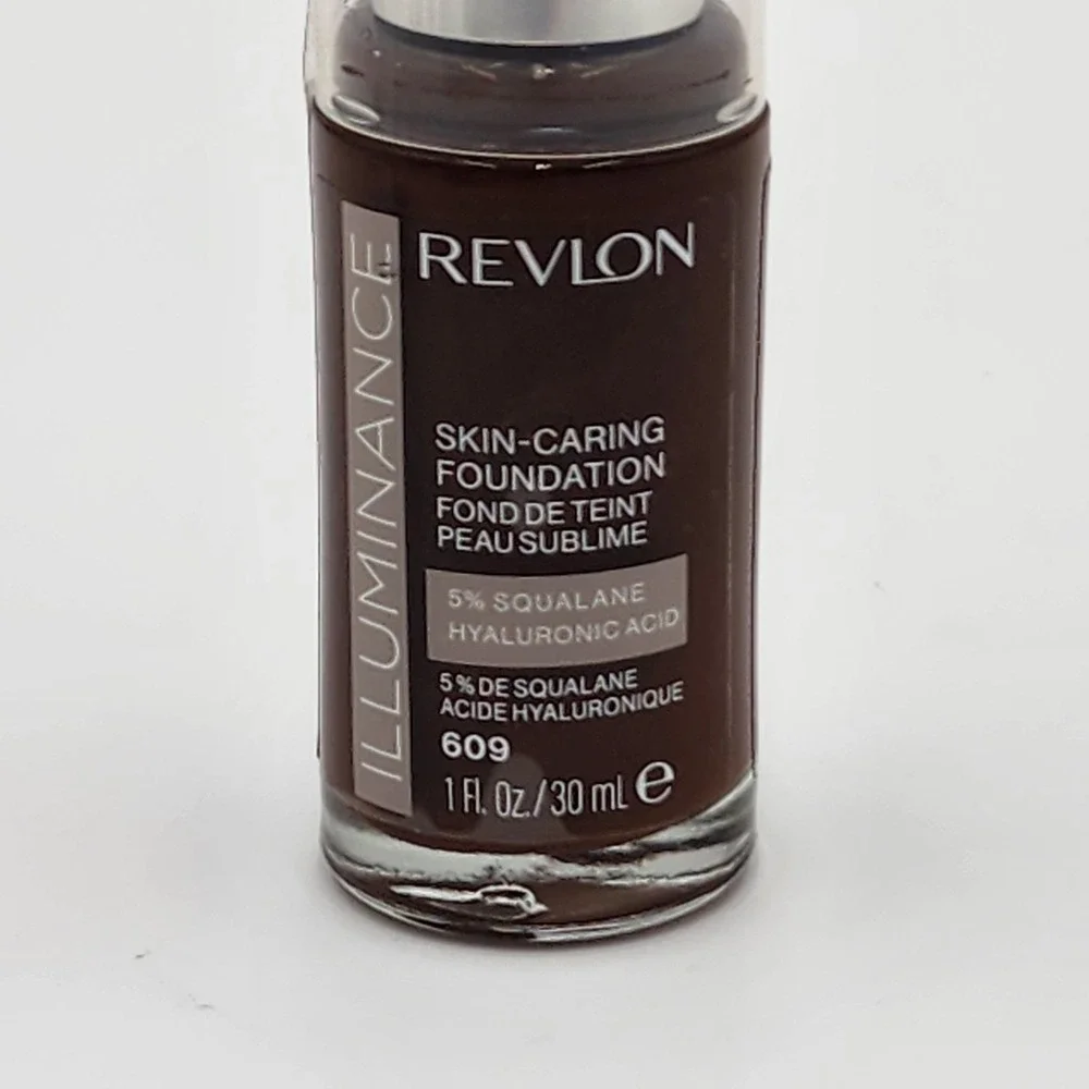 Revlon Illuminance Skin Caring Liquid‎ Foundation Makeup Sienna 609 New Sealed